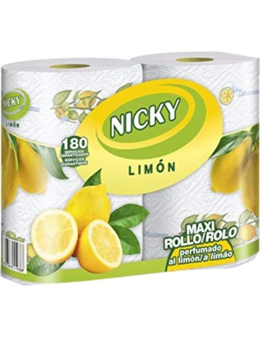 PAPEL COCINA NICKY,LIMON PK-2