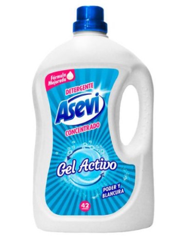 DETER.GEL ACTIVO AZUL ASEVI 40D