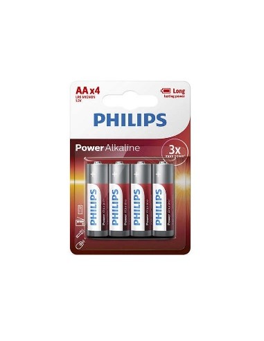 PILAS ALCALINA R6 11 P4,PHILLIPS