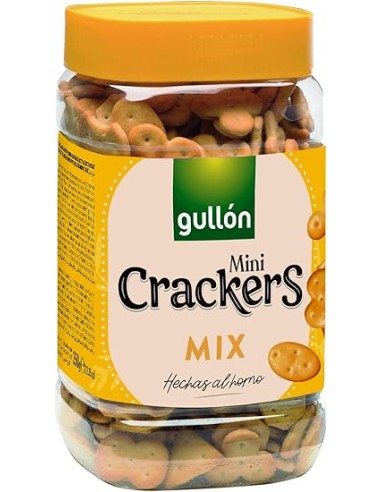 GALLETA MINI CRACKERS MIX,GULLON 350G