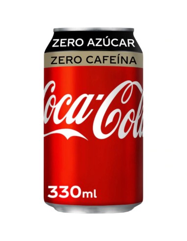 COCA-COLA BOTE ZERO S.CAFEINA 333 CC