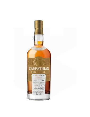 WHISKY CARPATHIAN SINGLE MALT COGNAC 0.7L