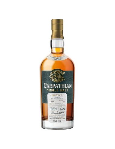 WHISKY CARPATHIAN SINGLE MALT FETEASCA NEAGRA 700ML