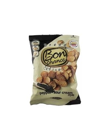 CHIPS DE PAN CON PIMIENTA Y NATA AGRIA BON CHANCE 120G