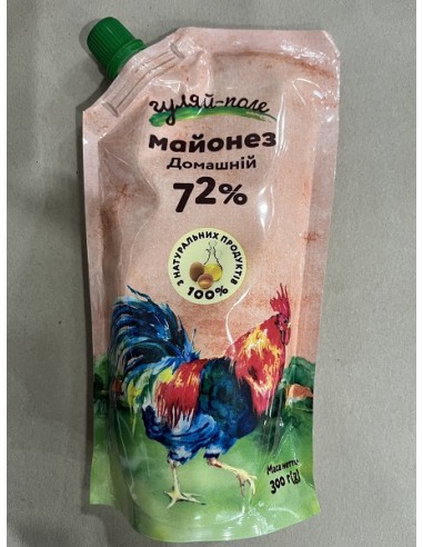 MAYONESA "DOMASHIY" 72%,300G