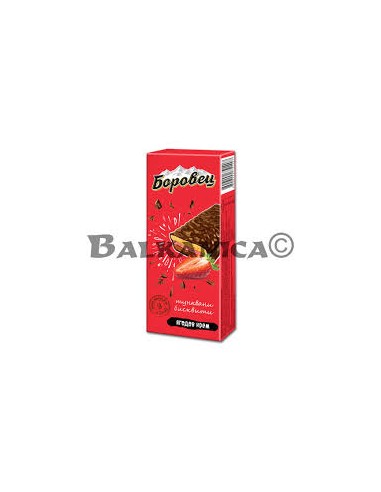 GALLETAS CREMA DE FRESA BOROVETS 252G