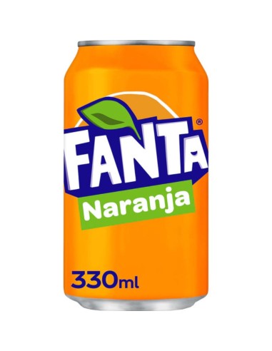 FANTA NARANJA BOTE 33CL.