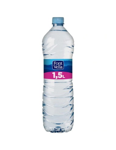 AGUA.FONT VELLA 1,5L.