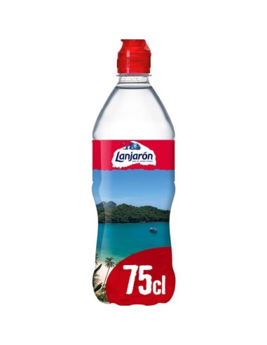 AGUA.LANJARON 0,75L.TAPON SPOR